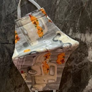 Pumpkin truck teen mask